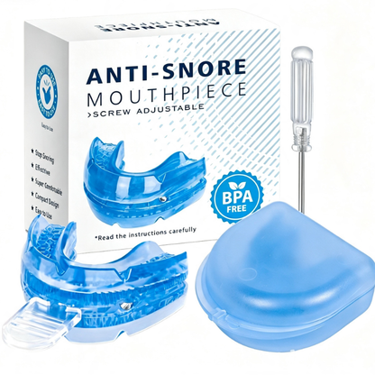 Protector Bucal Antirronquidos Ajustable – Férula Nocturna para Bruxismo