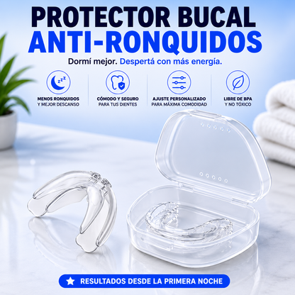 Protector Bucal Antirronquidos Transparente
